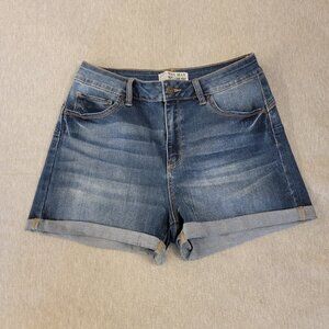 WAX JEAN Large Denim Jean Shorts